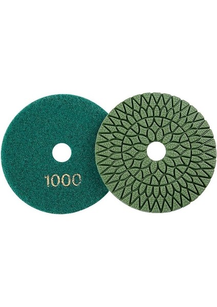 1000GRIT 4 Inç 100MM Elmas Parlatma Pedleri Islak Zımpara Diski Granit Mermer Beton Taş Taşlama 50-3000 Grit (Yurt Dışından)