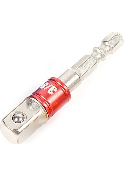 3-8 Elektrikli El Aletleri Soket Adaptörü Nikel Kaplama Yaylı Bilyalı Kilit 14 Hex Shank Krom Vanadyum Çelik Matkap Sürücüsü (Yurt Dışından)