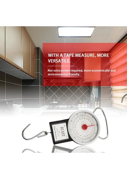 22 kg Taşınabilir Asılı Abs Plastik Ölçekli Balıkçılık Kanca Bahsedilen Tartı Mutfak Mezura Kanca Ölçekli Bagaj Tartı Terazileri (Yurt Dışından) fiyatları