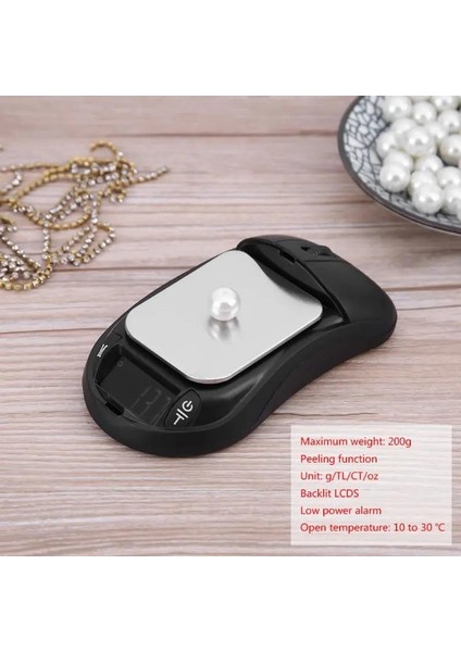 03 Taşınabilir LCD Ekran Ölçeği Dijital Elektronik Yüksek Hassasiyetli Takı Ölçeği Denge Cep Gram Tartı Araçları 200G/0.01G (Yurt Dışından) fırsatları