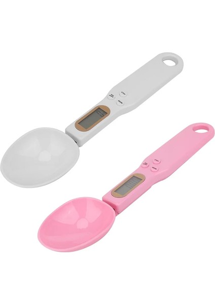 Pembe 500G 0.1g Elektronik Mutfak Terazisi LCD Ekran Dijital Ağırlık Ölçüm Kaşığı Dijital Kaşık Ölçeği Mini Mutfak Terazileri Ev Için (Yurt Dışından) indirimleri