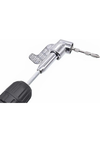 Siyah-Kısa 105 Derece Açı Tornavida Seti Tutucu Adaptörü Ayarlanabilir Uçları Tornavida Ucu Için Nozullar Sağ Açı Kafa Altıgen Bit Soket 1/4" (Yurt Dışından) indirimleri