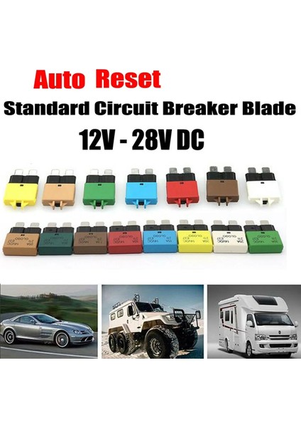 1 Adet 25A Devre 1 Adet Devre Kesici Bıçaklı Sigorta 12V 24V Sıfırlanabilir 5-30A Deniz Rvs Otomatik Sıfırlama Termal Devre Kesici Araba Bıçak Sigorta Kutusu (Yurt Dışından) fiyatları