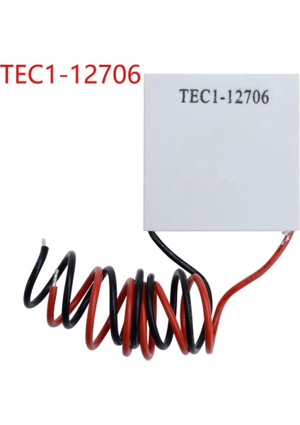 5 Adet Sünger TEC1-12706 TEC112706 Termoelektrik Soğutucu Peltier 40*40 mm 12 V Peltier Elemente Modülü Yeni Yarıiletken Soğutma (Yurt Dışından)