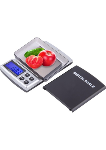 2kg / 0.1g Cep Dijital Terazi Altın Bijoux Ayar Takı Için Mini Hassas Gram Elektronik Terazi LCD Arkadan Aydınlatmalı (Yurt Dışından)