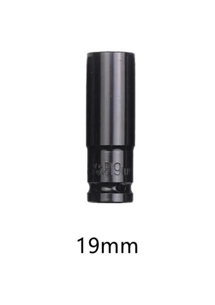 19MM 1/2 "sürücü Derin Darbe Anahtarı Soket Kafa Adaptörü Altıgen Altıgen Soket Kafa Kol Pnömatik Elektrik Anahtarı Matkap (Yurt Dışından)