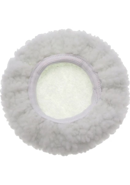 Beyaz 5 Inç 6 Inç Araba Parlatıcı Pedi Kaput Waxers Kaput Seti, Yün + Pamuk + Mikrofiber + Mercan Polar Araba Boyası Bakım Parlatma Için (Yurt Dışından)