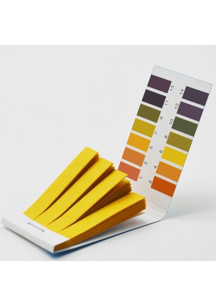 1 Kutu Yüksek Doğruluk Aralığı 1-14 Ph Test Kağıdı Sıvı Su Asitliği Alkalinite Ph Test Şeridi Turnusol Kağıdı (Yurt Dışından)
