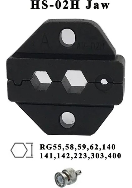 HS-03BC 230 mm Pense Için Sıkma Pensesi Çenesi, Fiş Yayı ve Sıkma Başlığı Terminalleri HS-02H HS-05H HS-03BC HS-10WF Yüksek Sertlikte Çene Aleti (Yurt Dışından) modelleri