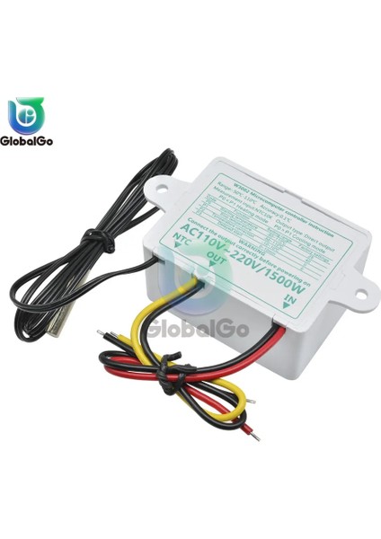 Ac 110-220V Izole XH-W3002 W3002 Ac 110V-220V Dc 24V Dc 12V LED Dijital Termoregülatör Termostat Sıcaklık Kontrol Cihazı Kontrol Anahtarı Ölçer (Yurt Dışından) modelleri