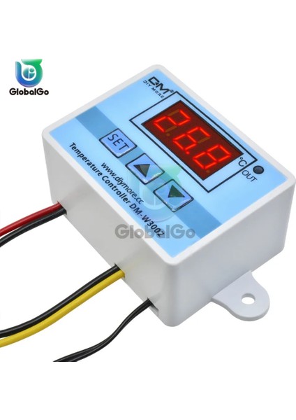 Ac 110-220V Izole XH-W3002 W3002 Ac 110V-220V Dc 24V Dc 12V LED Dijital Termoregülatör Termostat Sıcaklık Kontrol Cihazı Kontrol Anahtarı Ölçer (Yurt Dışından) indirimleri