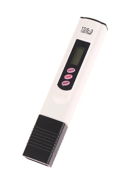 Beyaz 1 Adet Taşınabilir LCD Dijital Tds Su Kalitesi Test Cihazı Ev Su Test Kalemi Filtre Ölçer Ölçüm Araçları Akvaryum Havuzu Için (Yurt Dışından)