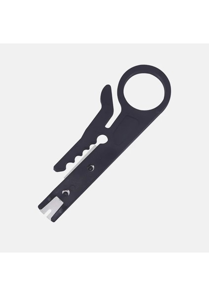 Siyah B Çok Fonksiyonlu Elektrikli Sıyırma Bıçağı Pense Araçları Koaksiyel Kablo Tel Pense Kesici Çizgili Utp/stp RG59 Rg6 Rg7 RG11 (Yurt Dışından)