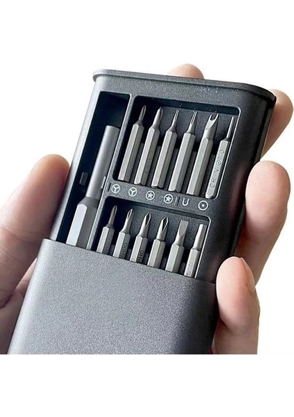 Plastik Saplı 25 Adet Elektrikli Tornavida Seti Manyetik Tornavida Seti Uçları Hassas Elektrikli Telefon Bilgisayar Tri Kanat Torx Tornavidalar Küçük (Yurt Dışından) fiyatları