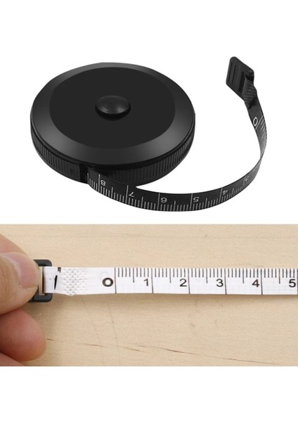 01 60 Inç Dikiş Terzi Yumuşak Mezura Geri Çekilebilir Vücut Yüksekliği Ölçme Bel Çevresi Dikiş Terzi Araçları (Yurt Dışından) fırsatları