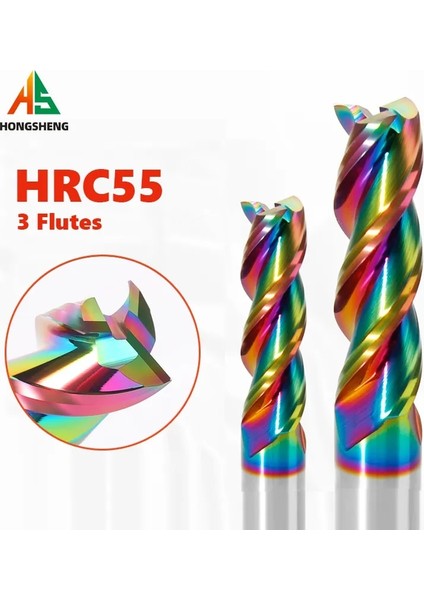 3X9X4X50 3 Flüt Karbür Freze Kesicisi Alüminyum Kesici Tungsten End Mill Dlc Kaplama Diş Aracı Anahtar Koltuklu Yönlendirici Bit Alüminyum Freze (Yurt Dışından)