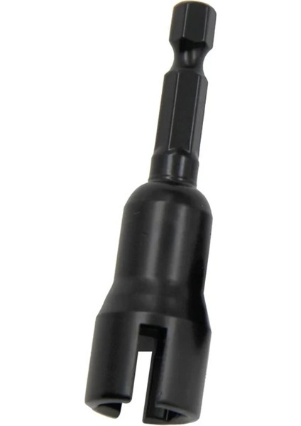 Pratik Çalışma Somun Anahtarı 1/4 Inç Altıgen Şaft 6.35MM Siyah Krom Vanadyum Çelik Altıgen Şaft Kelebek Cıvata Soketi (Yurt Dışından)