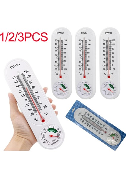 3 Adet 3/2/1 Adet Duvar Asılı Termometre Kapalı Açık Ev Bahçe Dikim Nem Ölçer Sıcaklık Monitörü Ölçüm Aracı (Yurt Dışından) fiyatları