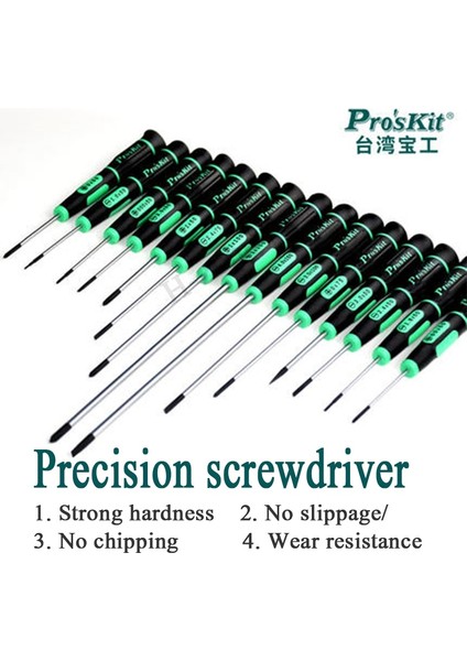 SD-081-TRIY06 Pro'skit Hassas Tornavida Yuvalı Phillips Kaymaz Sap Gözlük Için Uygun Saat Telefon Notebook Tamir El Aletleri (Yurt Dışından) fiyatları