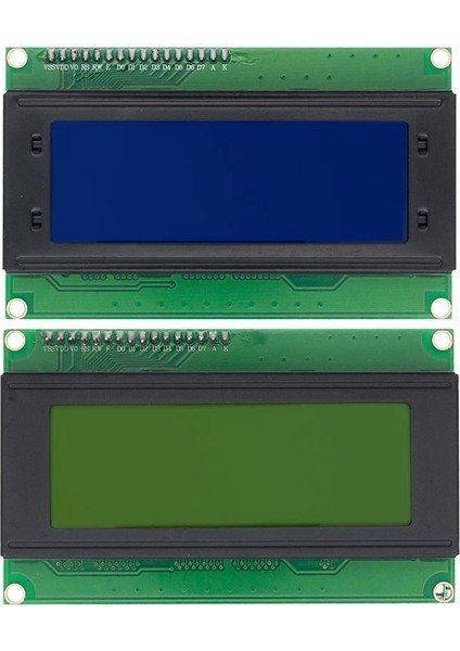 Iıc Arayüzü IIC/I2C/TWI LCD2004 2004 Seri Mavi Yeşil Arkadan Aydınlatmalı LCD Modülü Arduino Uno Için R3 MEGA2560 Seri Arayüz Adaptörü Modülü (Yurt Dışından)