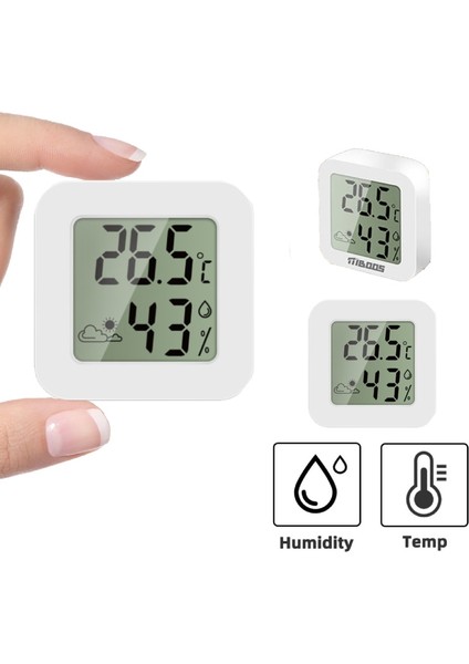 1 Adet Mini LCD Dijital Termometre Higrometre Oda Sıcaklığı Nem Ölçer Sensörü Ölçer Ev Hava Istasyonu Sıcaklık Aracı (Yurt Dışından) fiyatları