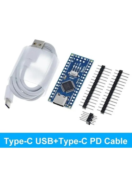 Tip-C USB Kablosu Mini / Tip-C / Mikro USB Nano 3.0 Arduino CH340 USB Sürücüsü Için Önyükleyici Uyumlu Nano Denetleyici ile 16MHZ ATMEGA328P (Yurt Dışından)