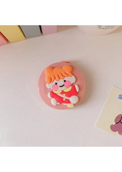 Tip 7 1.5 M 150 Cm/60 "karikatür Mini Mezura Taşınabilir Geri Çekilebilir Cetvel Sevimli Çilek Ölçümleri Cetvel Santimetre Inç Rulo Bant (Yurt Dışından)