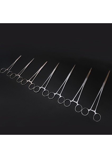 20 cm Düz Kavisli/düz Paslanmaz Çelik Bükülmüş Burun Balıkçılık Kilitleme Dirsek Makas Pense Hemostatik Forseps Pet Saç Havlu Kelepçe Pense (Yurt Dışından)