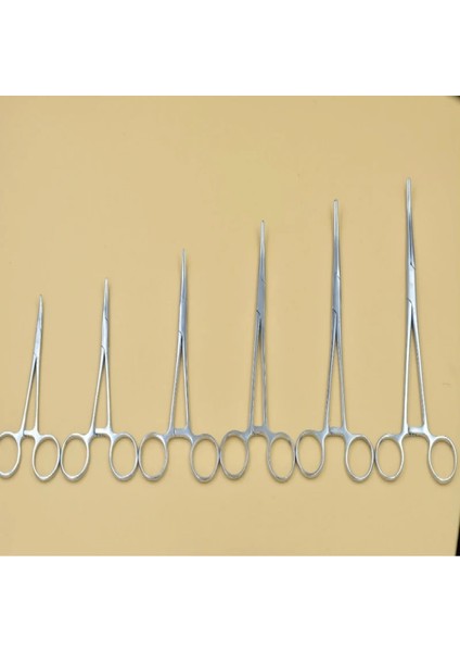 20 cm Düz Kavisli/düz Paslanmaz Çelik Bükülmüş Burun Balıkçılık Kilitleme Dirsek Makas Pense Hemostatik Forseps Pet Saç Havlu Kelepçe Pense (Yurt Dışından)
