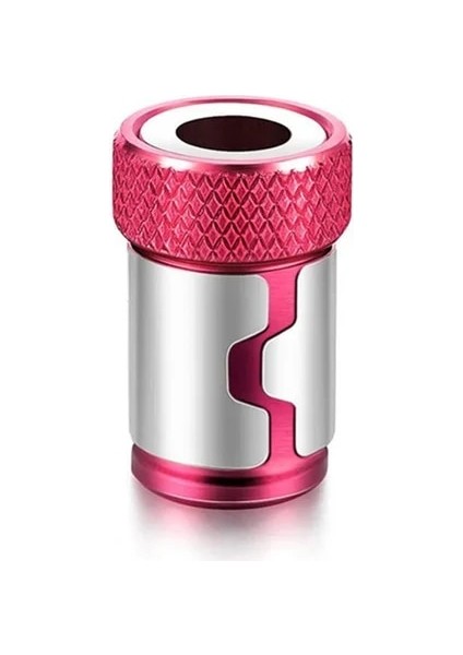 Kırmızı Tornavida Manyetik Halka 1/4 ''evrensel Tornavida Kafası Manyetik Halka Aksesuarları 6.35MM Shank Anti-Korozyon Matkap Ucu (Yurt Dışından)