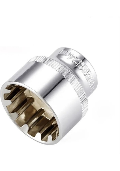 7mm-1 Adet 3/8 "sürücü 12 Diş Kısa Lokma Anahtar Kafa Ayna Anti-Pas Altıgen/torx Evrensel Cırcır Lokma Anahtar Somun Kaldırma El Aletleri (Yurt Dışından)
