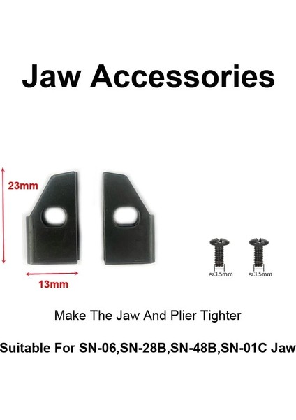 Birini Seçin Bir Sn Sıkma Pensesi Çeneli Fiş Borusu Dupont Yalıtımlı Yalıtımsız Terminaller 28B SN-48B Çene Adaptörü Sıkma Aleti Değiştirilebilir Kalıplar (Yurt Dışından) indirimleri