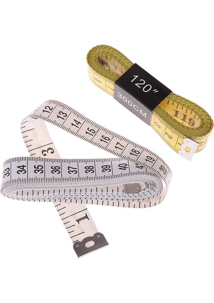 300 cm Dayanıklı Yumuşak 1.5/3 Metre 150/300 cm Dikiş Terzi Bandı Vücut Ölçme Tedbir Cetvel Terzilik Pvc Plastik Sarı Beyaz Pembe (Yurt Dışından) modelleri