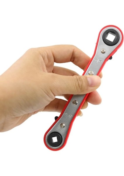 D-142X8.6MM Cırcır Anahtarı 5/16 Anahtar Soğutmalı Klima Servis Anahtarı 4 Farklı Ebat - 1/4 x 3/16 x 3/8 Kare (Yurt Dışından)