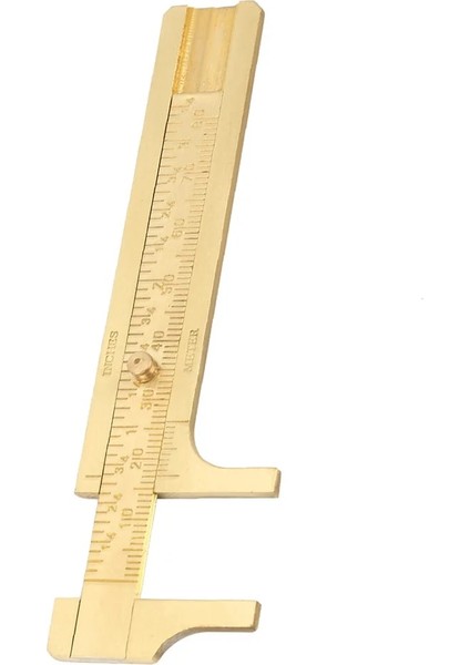 80MM 80MM Çift Ölçekli Sürmeli Kumpas Pirinç Kaliper Ölçer Cetvel Ölçü Aracı (Yurt Dışından) indirimleri