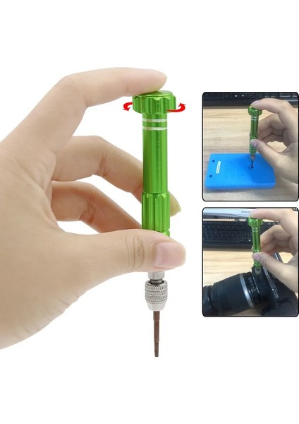 Kırmızı 5 In 1 Tornavida Seti Mini Taşınabilir Oluklu Phillips Hex Pozidriv Tornavida Gözlük Kamera Bilgisayar Seyretmek Telefon Tamir Araçları (Yurt Dışından) fırsatları