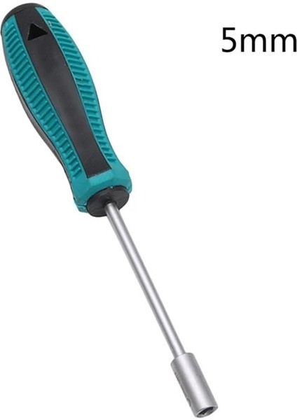 5.0mm Metal Soket Sürücü Anahtarı Tornavida Altıgen Somun Anahtar Somun Sürücü El Aracı 3mm-8mm Tornavida Profesyonel Ferramenta Ücretsiz Denizcilikte (Yurt Dışından)