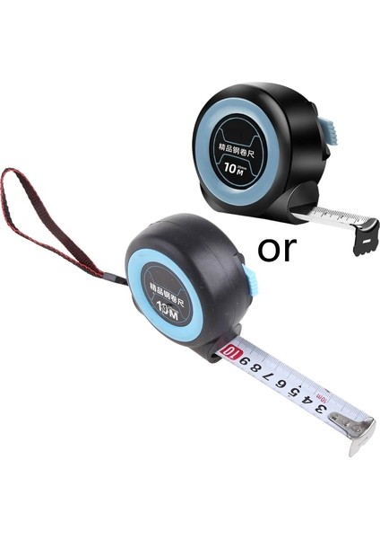 Şeffaf Ölçekli Geri Çekilebilir Mezura ile 5MX19MM Mezura Okunması Kolay Ölçüm (Yurt Dışından)