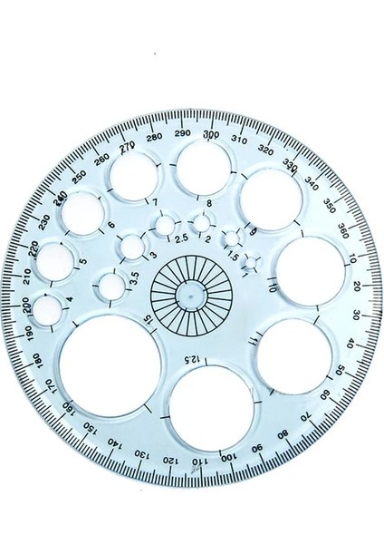 Çok Fonksiyonlu Geometrik Cetvel Geometrik Çizim Şablonu Ölçme Araçları Okul Ofis Malzemeleri Çizim Cetvel Ölçme (Yurt Dışından)