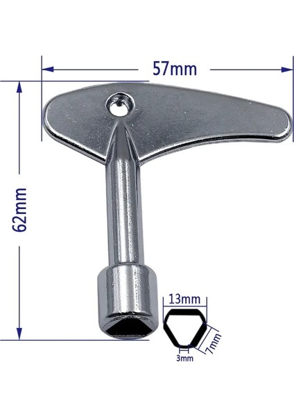 1 Numara Çok Fonksiyonlu 4 Yollu Evrensel Üçgen Anahtarı Anahtar Tesisatçı Tuşları Üçgen Gaz Elektrik Sayacı Dolapları Sızdırmazlık Radyatörleri Dbırd (Yurt Dışından)