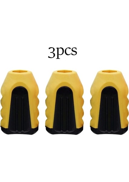 3 Adet-Sarı Manyetik Tornavida Uçları Magnetizer Güçlü Elektrikli Manyetik Halka Tornavida Bit Tornavida Güçlü Halka Demagnetizer (Yurt Dışından)