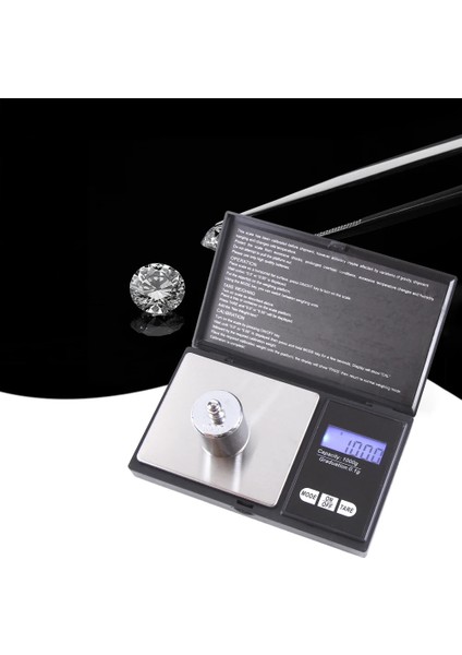 Dijital 500G 0.1g Yüksek Hassasiyetli Gram Ölçeği Elektrikli LCD Ekran Takı Ölçeği (Yurt Dışından) fiyatları