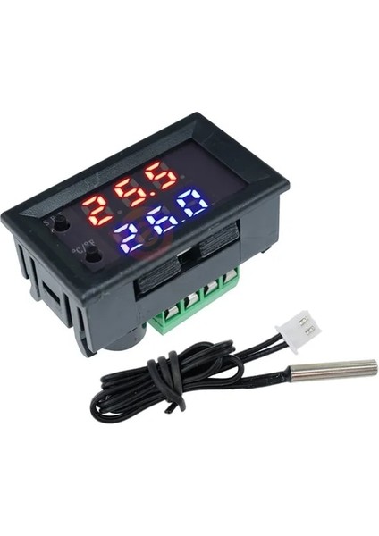 W1209WK 12V W1209 W1209WK Dijital Termostat Sıcaklık Kontrol Cihazı Regülatörü Termoregülatör Inkübatör Ölçer Dc Ntc Termistör Sensörü (Yurt Dışından)
