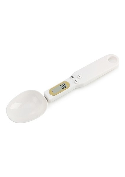 Beyaz 500G/0.1G Hassas Dijital Ölçüm Kaşıkları Mutfak Mutfak Ölçüm Kaşığı Gram Elektronik Kaşık LCD Ekran Mutfak Terazileri (Yurt Dışından)