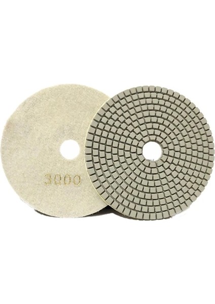 3000 1 Adet/grup 125MM Elmas Parlatma Pedi Granit Mermer Taş Zemin 5 Inç Islak Parlatma Pedleri Granding Disk (Yurt Dışından)