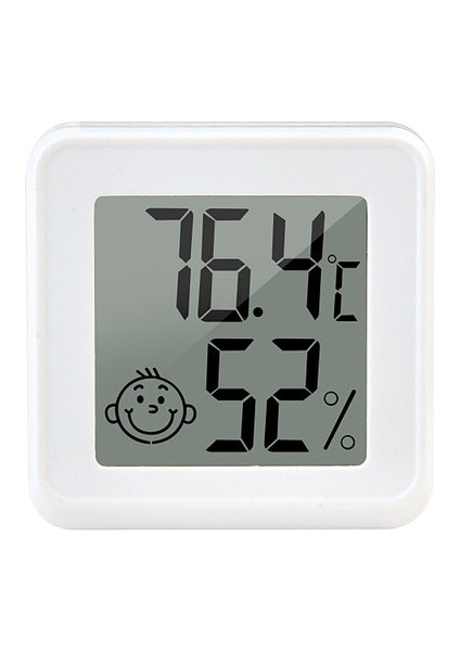 Siyah LED Elektronik Dijital Termometre Higrometre Kapalı Termohigrometre Metre Sensörü Ölçme Istasyonu Yatak Odası Oturma Odası Ev (Yurt Dışından)