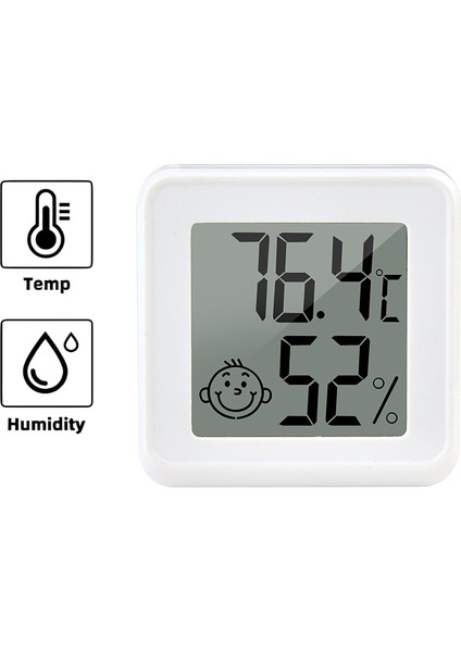 Siyah LED Elektronik Dijital Termometre Higrometre Kapalı Termohigrometre Metre Sensörü Ölçme Istasyonu Yatak Odası Oturma Odası Ev (Yurt Dışından) fiyatları
