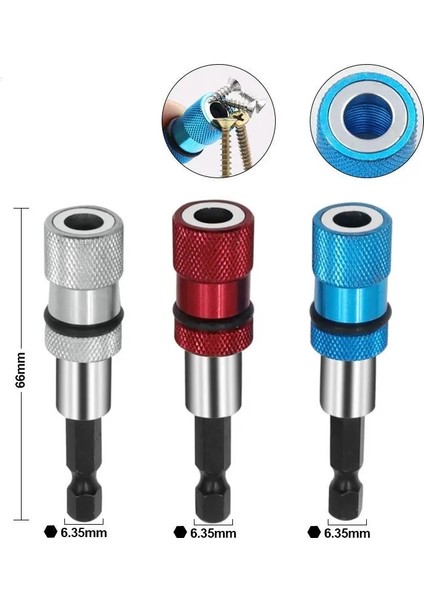 Beyaz 1/4 Inç Hex Shank Manyetik Bit Tutucu Tornavida Setleri Hex Sürücü Matkap Uçları Bar Uzatma Elektrikli Uçları Tornavida Için (Yurt Dışından) modelleri