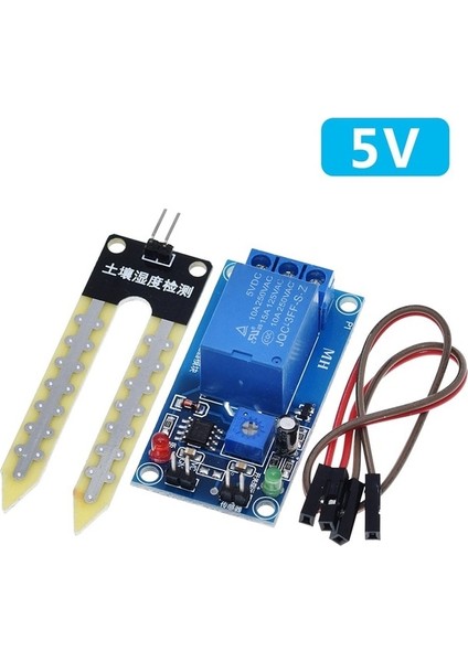 5V Toprak Rölesi Tzt Kapasitif Toprak Nemi Sensörü Modülü / Toprak Nemi Dijital Ekran Röle Kontrol Modülü Arduino Için Otomatik Sulama (Yurt Dışından)