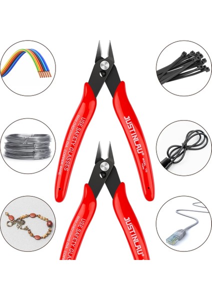 Mavi Mavi/kırmızı 170 Tel Kesici Dıy Giyotin Çapraz Yan Kesme Kablo Pense Kırmızı Mavi Pense El Mini Snips Gömme Makası Düzeltici (Yurt Dışından) indirimleri